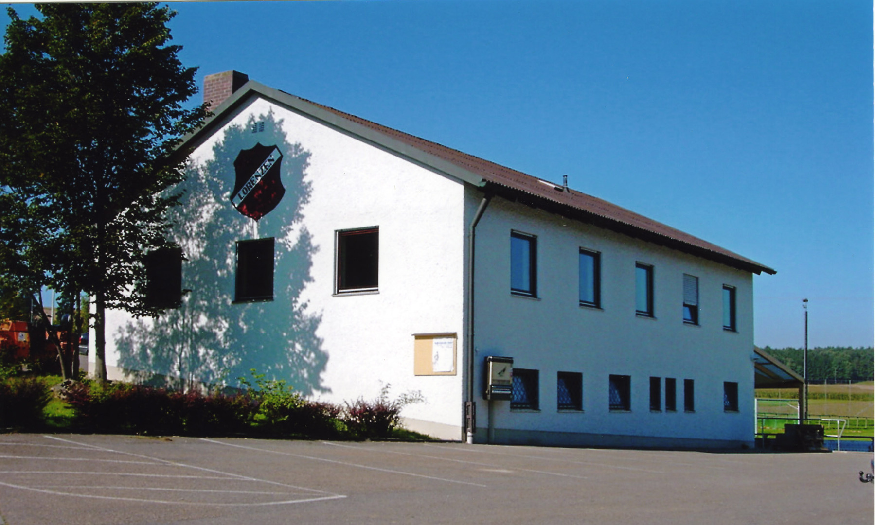 Sportheim des SC Lorenzen